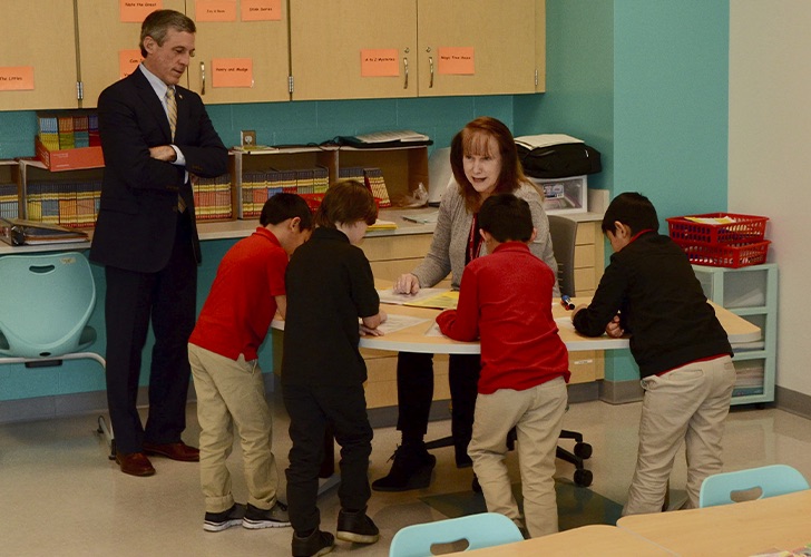 Governor Carney visits Laurel Elementary School, discusses opportunity ...