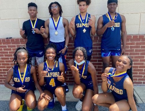 Seaford boys’, girls’ track and field athletes place at state championship
