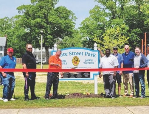 State Street park re-dedication held Sunday in Delmar