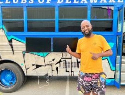 Boys and Girls Club of Delaware’s mobile studio bus comes to Farm Market and Community Day