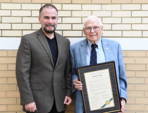 Wor-Wic Board of Trustees honors the retirement of Andrew W. Booth