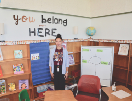 Stacy Puerto represents Laurel School District as Teacher of the Year