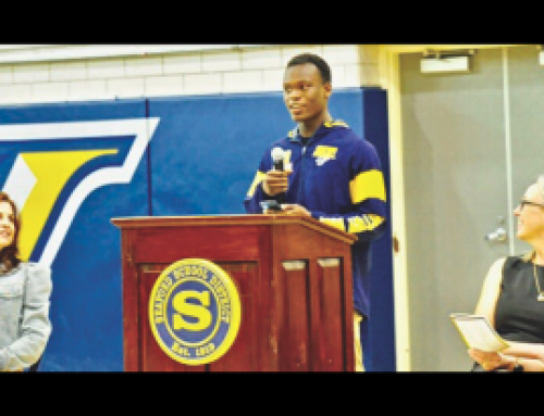 Seaford football state championship team honored during ring ceremony