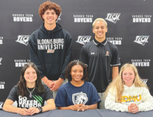 Five Sussex Tech seniors sign letters of intent to play college sports