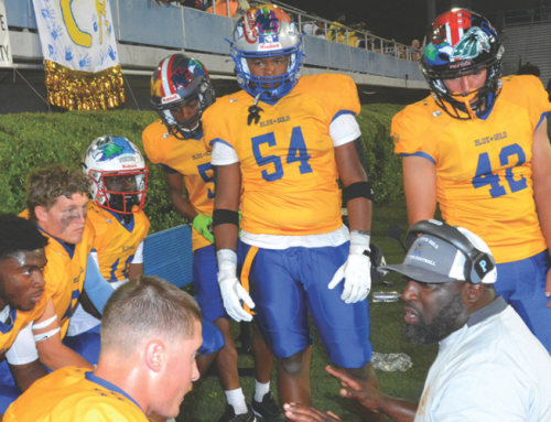Gold earns first win in four games, Laurel’s Burton records late game interception