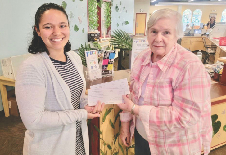 SOROPTIMIST DONATION