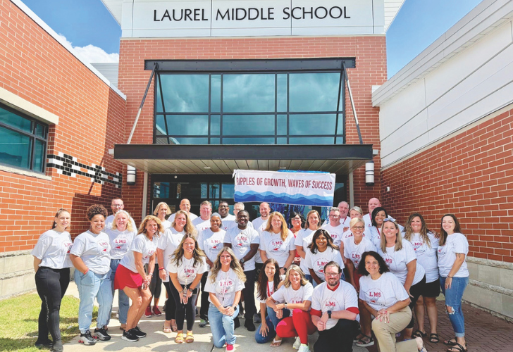 Laurel Middle School- page 1